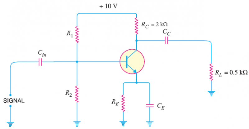Solved Problems on Single Stage Transistor Amplifiers - Electronics Post