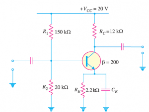 Solved Problems on Single Stage Transistor Amplifiers - Electronics Post